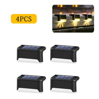 ZenSolar Steps: Outdoor LED Garden and Deck Light