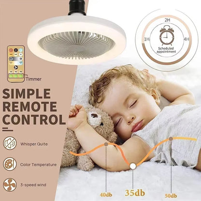 Aura Breeze 3-in-1 Smart Ceiling Fan Light