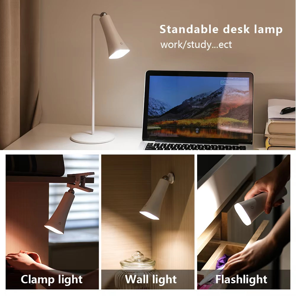 AuraZen Flex: Touch-Controlled LED Table Lamp