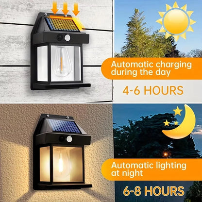 AuraMotion Solar LED Light – IP65 Waterproof Outdoor